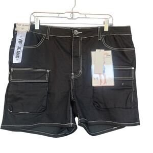 VIP Jeans Shorts Womens 21/22 Cargo Pockets Sculpting Stretch Summer Casual